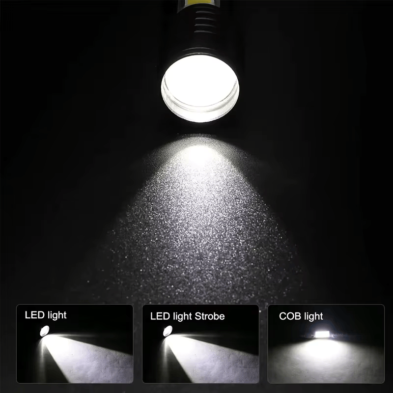 Mini LED Flashlight - Rovix - Tactical Flashlight - 