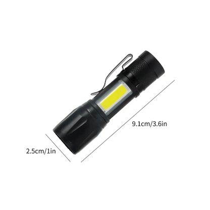 Mini LED Flashlight - Rovix - Tactical Flashlight - 