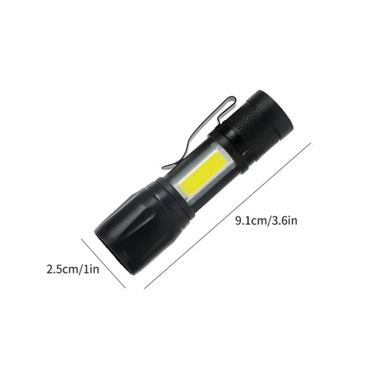 Mini LED Flashlight - Rovix - Tactical Flashlight - 